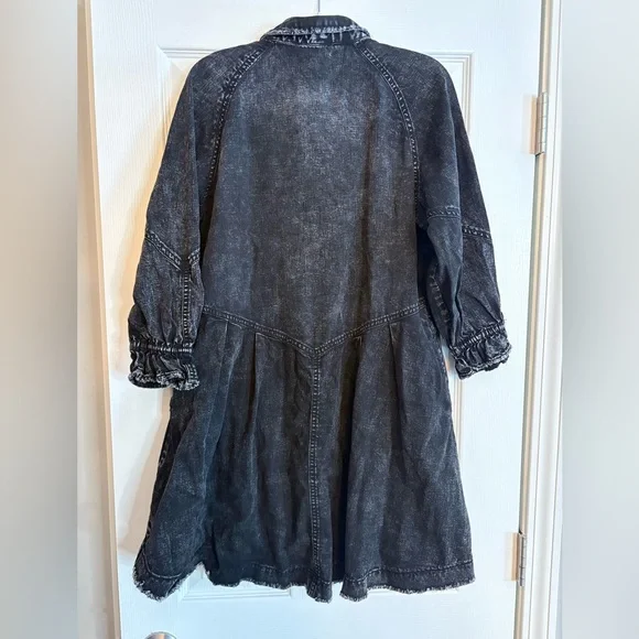 🌮We The Free Sammi Denim Mini Dress, XS - Picture 5 of 8